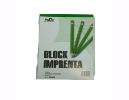 BLOCK PERIODICO MEDIA CARTA (IMPRENTA)