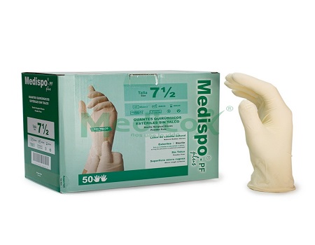 GUANTES CIRUGIA NO ESTERIL T: L X50 UND