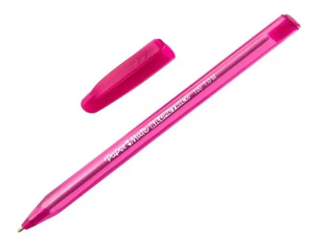 BOLIGRAFO 100 FUCSIA TRASLUCIDO