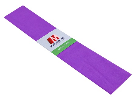 PAPEL CREPE 50CMX1.50MORADO
