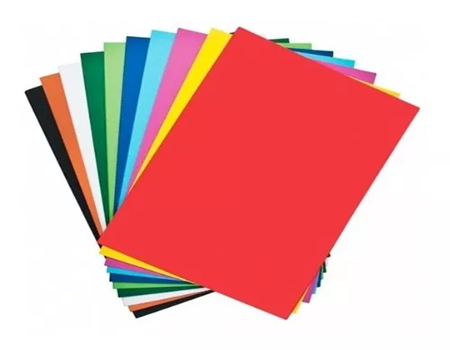 PAPEL SILUETA AZUL 70X50