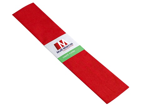PAPEL CREPE 50CMX1.50 ROJO BANDERA