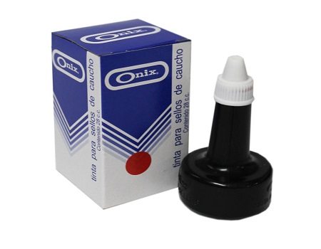 TINTA SELLO CAUCHO 28 CC ROJA