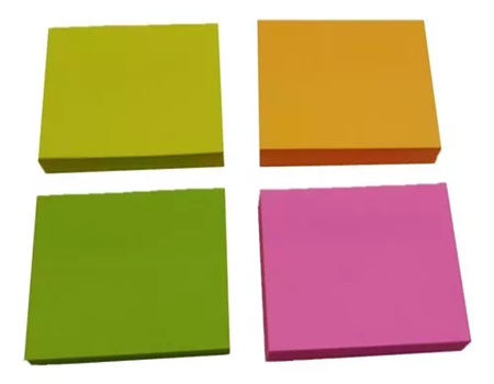 NOTA ADHESIVA PEQUE?A 50X50 MM COLOR 400H