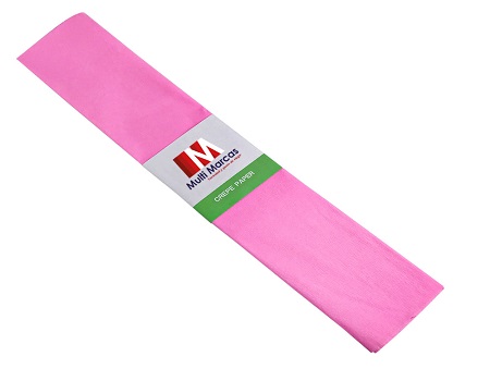 PAPEL CREPE 50 CM X1.50 ROSADO