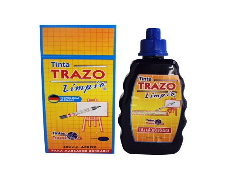 Tinta Trazo Limpio Borrable.