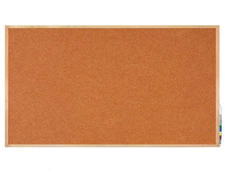 CARTELERA CORCHO 45X60 CM M/MADERA ECO