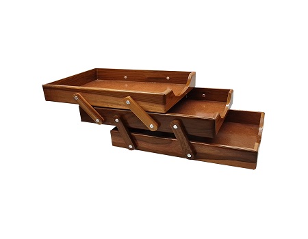 PAPELERA ESCRITORIO TRIPLE ECO MADERA