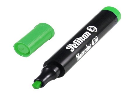 MARCADOR PERMANENTE VERDE