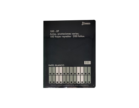 LIBRO ACTAS 200 FOLIOS 100-OF OFICIO